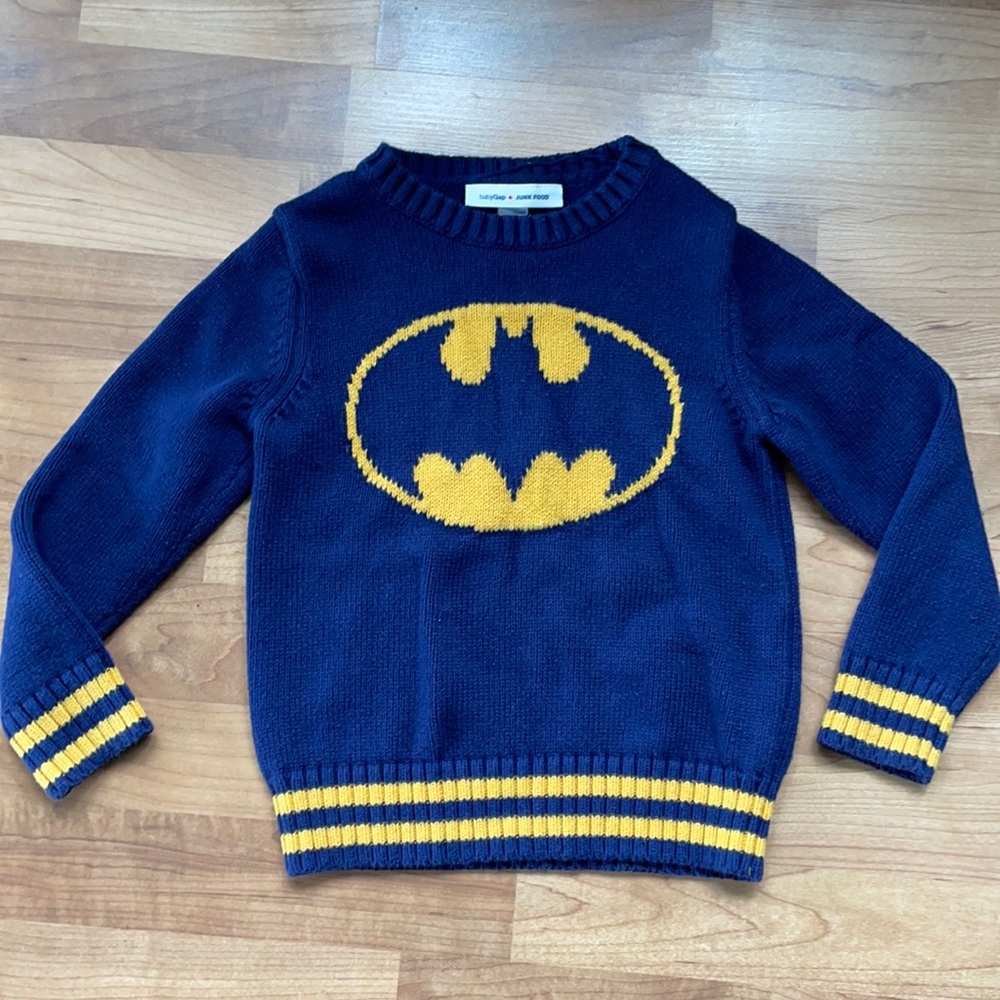 Batman toddler sweater